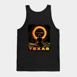 Total Solar Eclipse 2024 Texas Tank Top